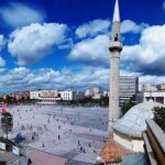 Piazza Scanderbeg di Tirana, (Albania)